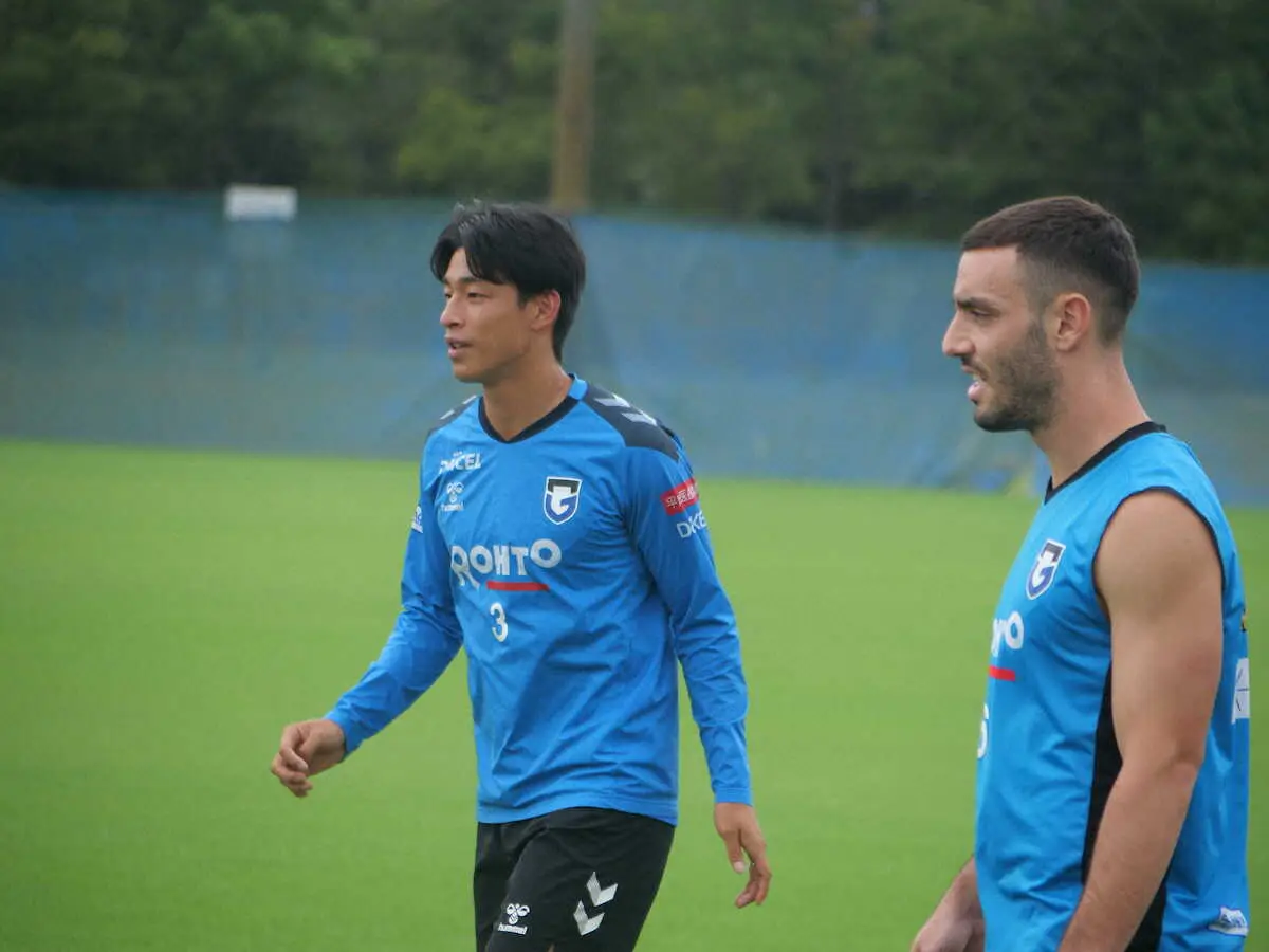 【画像・写真】G大阪DF半田陸が東京V戦で戦列復帰「守備で貢献。攻撃でもゴール前で仕事を」