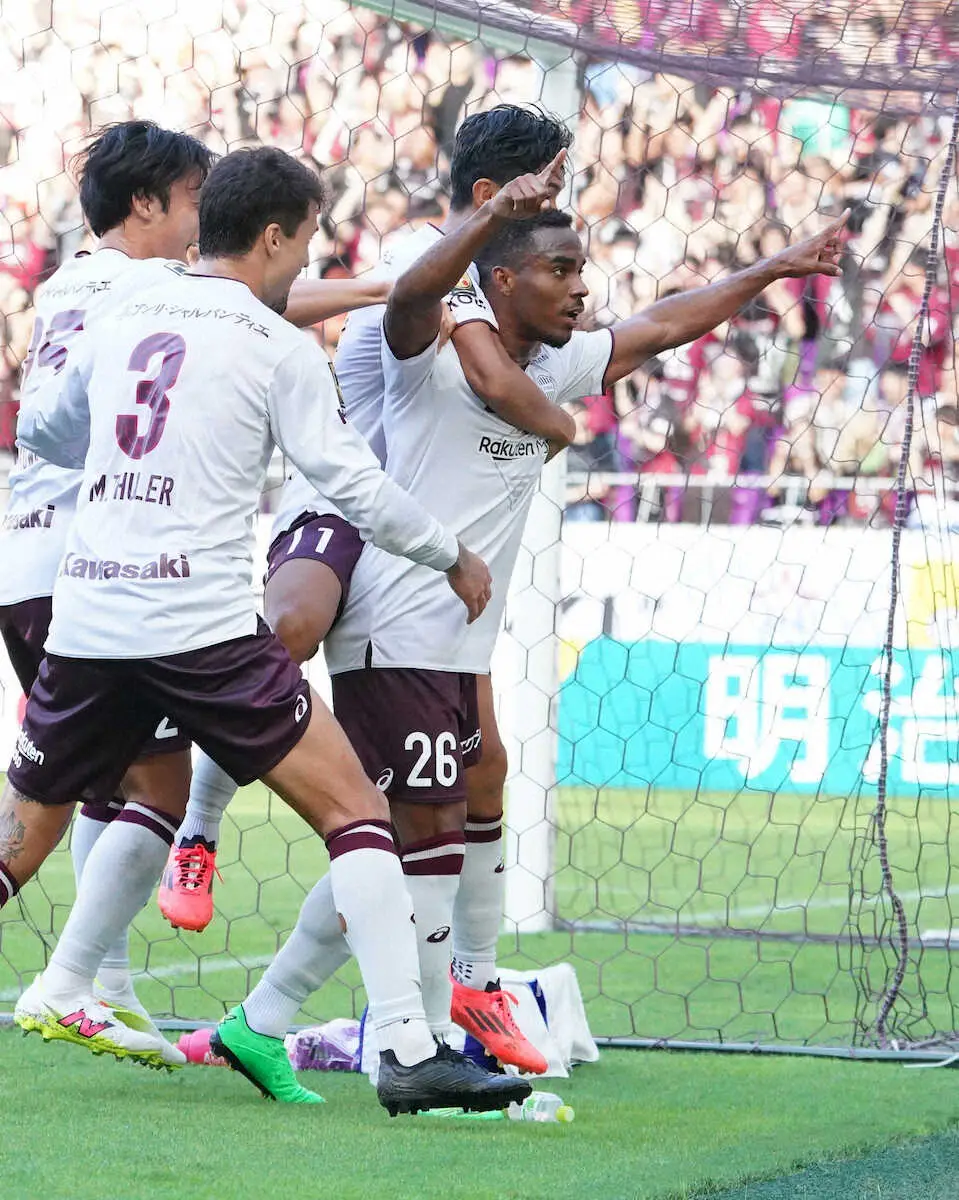 【画像・写真】神戸がクラブ新記録リーグ6連勝達成　途中出場のMFパトリッキがV弾