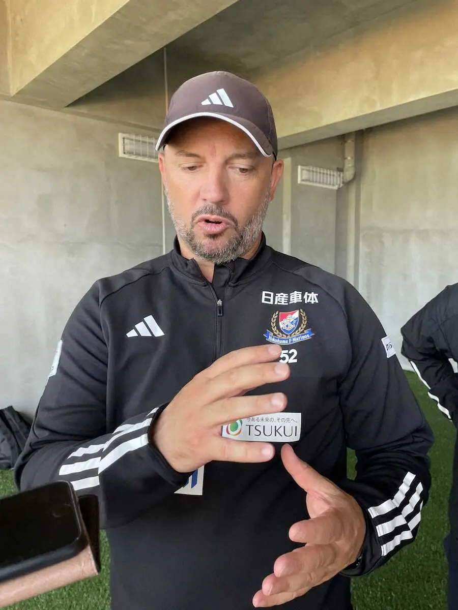 【画像・写真】横浜　ハッチンソン監督、ルヴァン杯準決勝・名古屋戦第2戦へ「2点差はひっくり返せる」