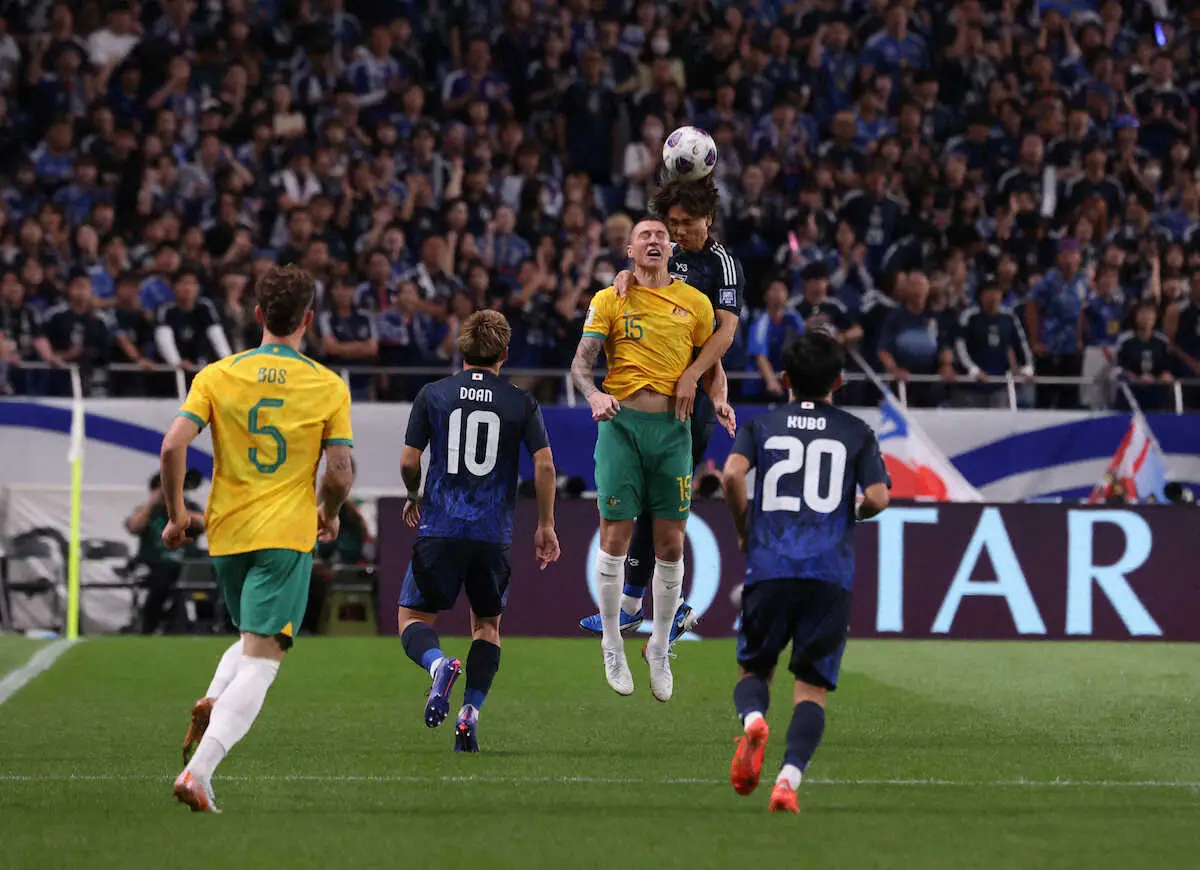 【画像・写真】日本代表・板倉「次につながる勝ち点1」　不運なO・Gで先制許すも「イレギュラーはある」と焦りなし