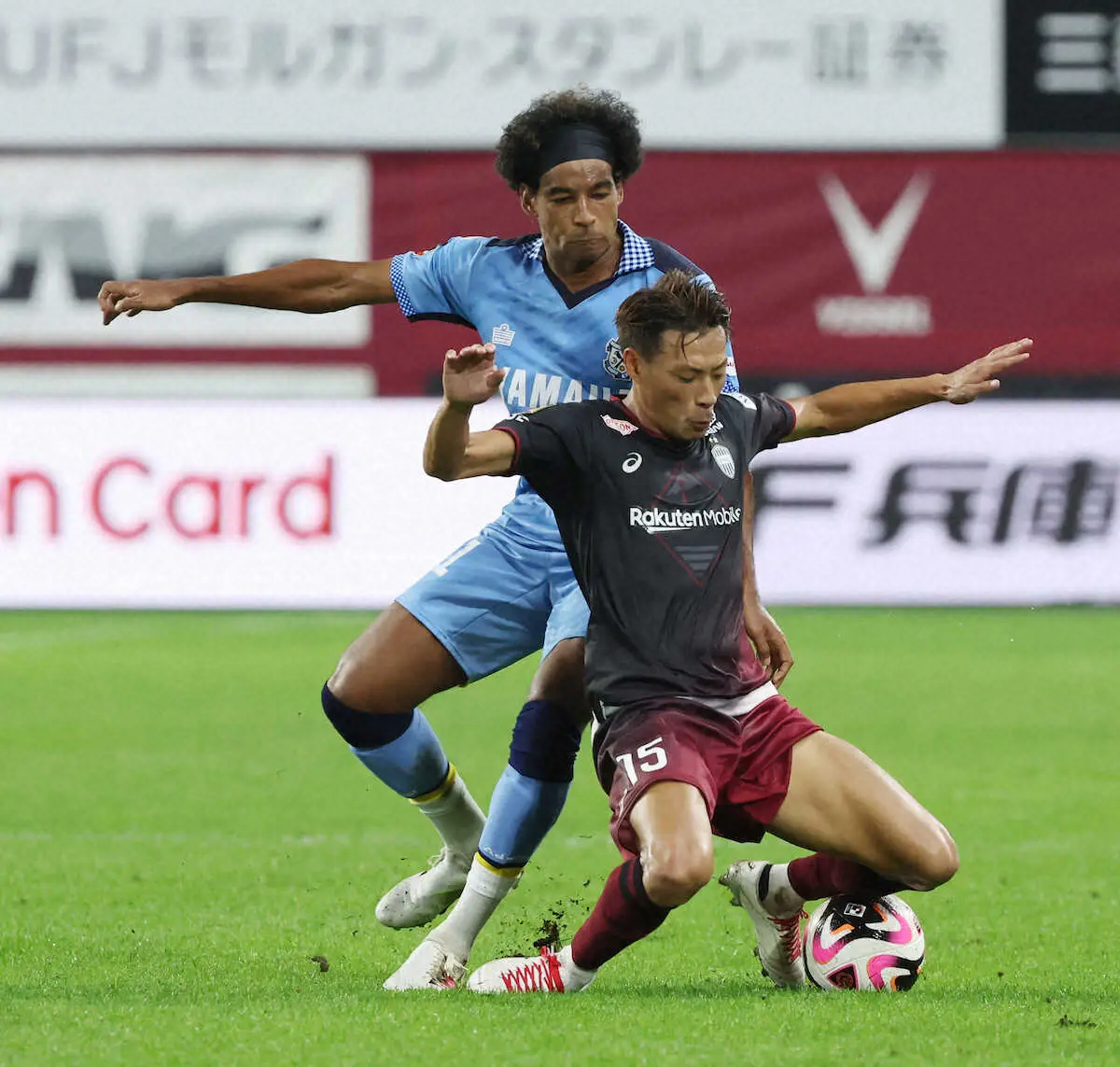【画像・写真】約2カ月半ぶりリーグ戦スタメンの神戸DF本多勇喜が無失点貢献「やるべきことやろうと」先制点も関与