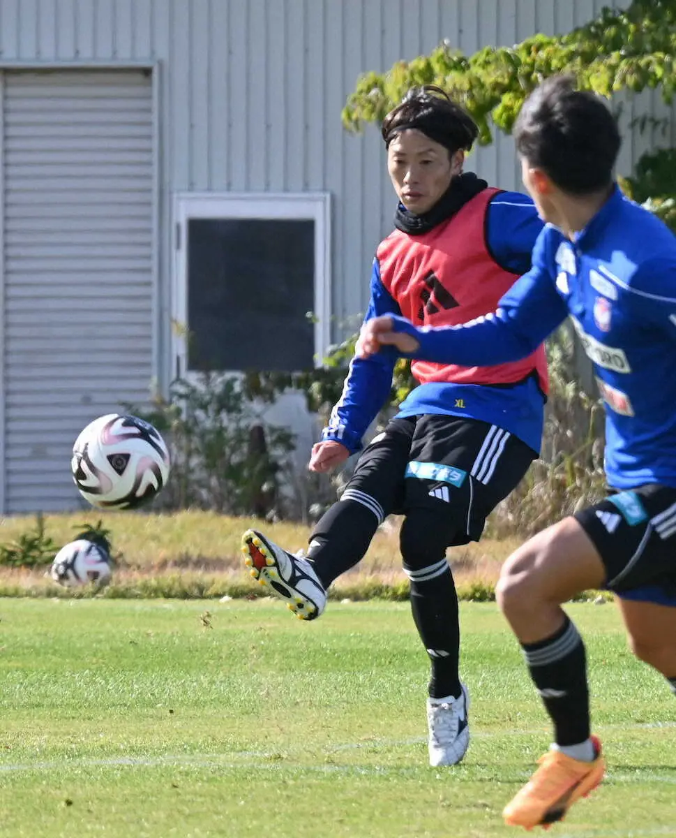 【画像・写真】新潟・星　残留へ先制点演出で勝ち点3必ず　30日ホームG大阪戦「前半から迫力を出した攻撃ができれば」