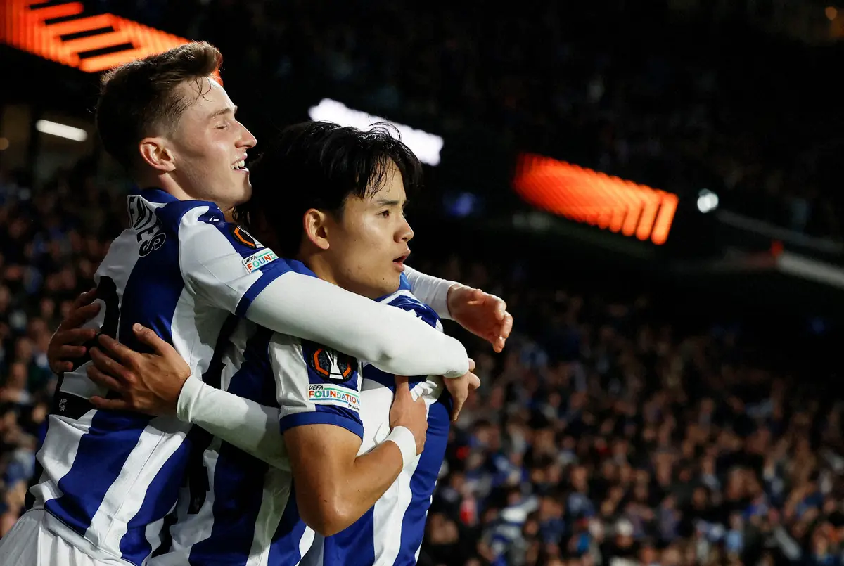 【画像・写真】ソシエダ久保をUEFA絶賛!　ELアヤックス戦2点目は「メッシのような最高のパフォーマンス」