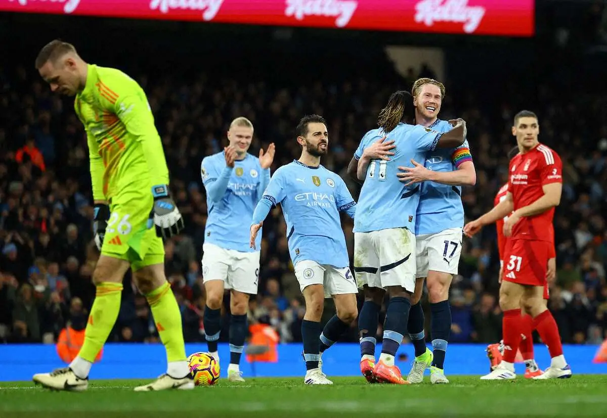 【画像・写真】先発復帰デブルイネが1G1A！　マンC救った　8戦ぶり白星グアルディオラ監督「とてもよかった」　