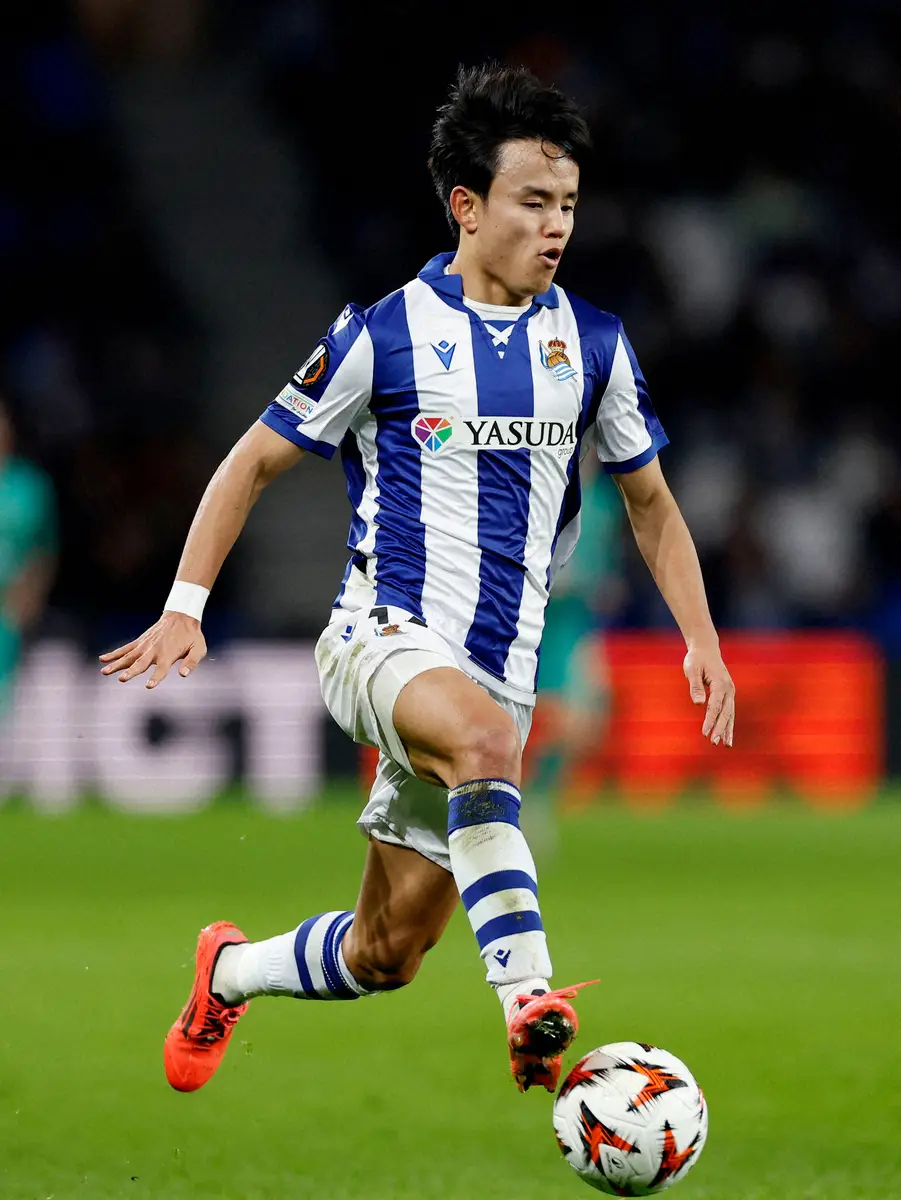 【画像・写真】ソシエダ久保　EL2戦連続アシストで3―0完勝に貢献　公式戦5連勝を5試合連続無失点で飾る