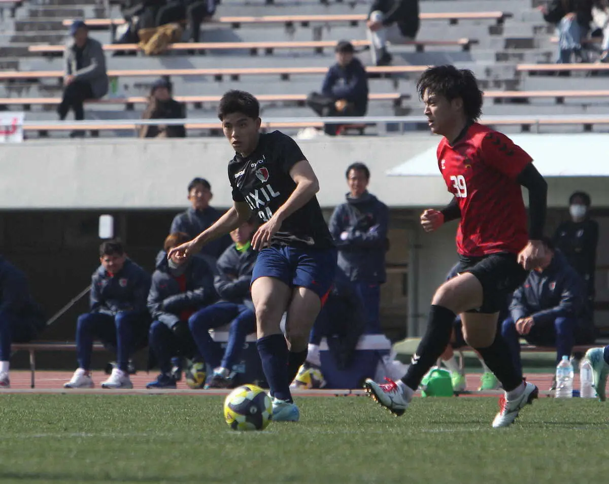 【画像・写真】鹿島　鬼木イズム着々「成功例もたくさん出てきた」　宮崎キャンプ練習試合でJ3金沢に3―0