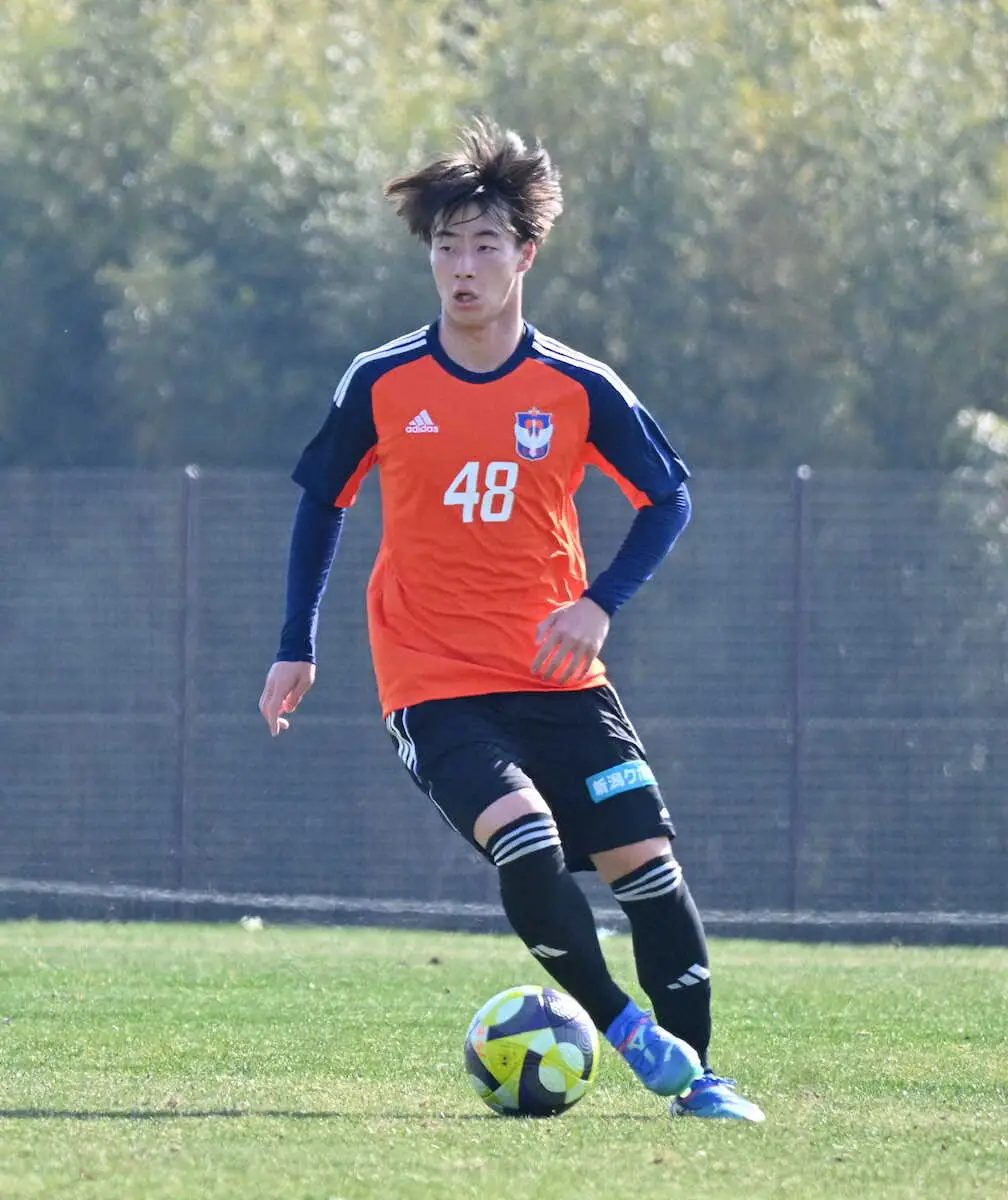 【画像・写真】トップチームデビューを目指す大竹