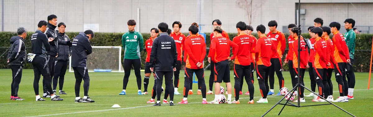 【画像・写真】U20日本代表が合宿開始　船越監督が掲げる“新しい日本サッカー”とは