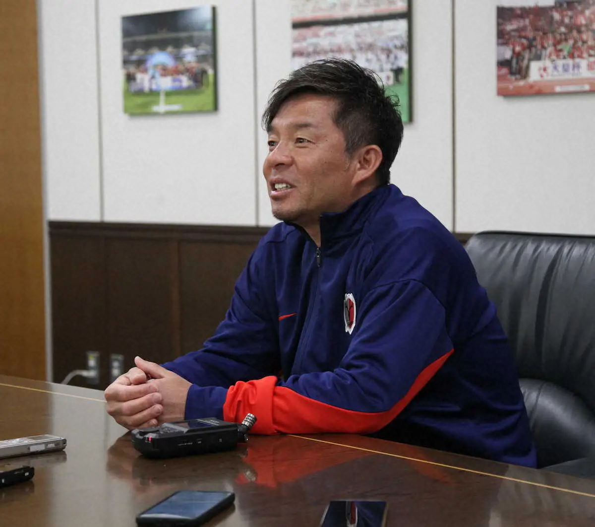 【画像・写真】鹿島　鬼木監督が見据える優勝争い「我々が割って入るのは簡単ではない」15日初陣は「勝利への執着心を」