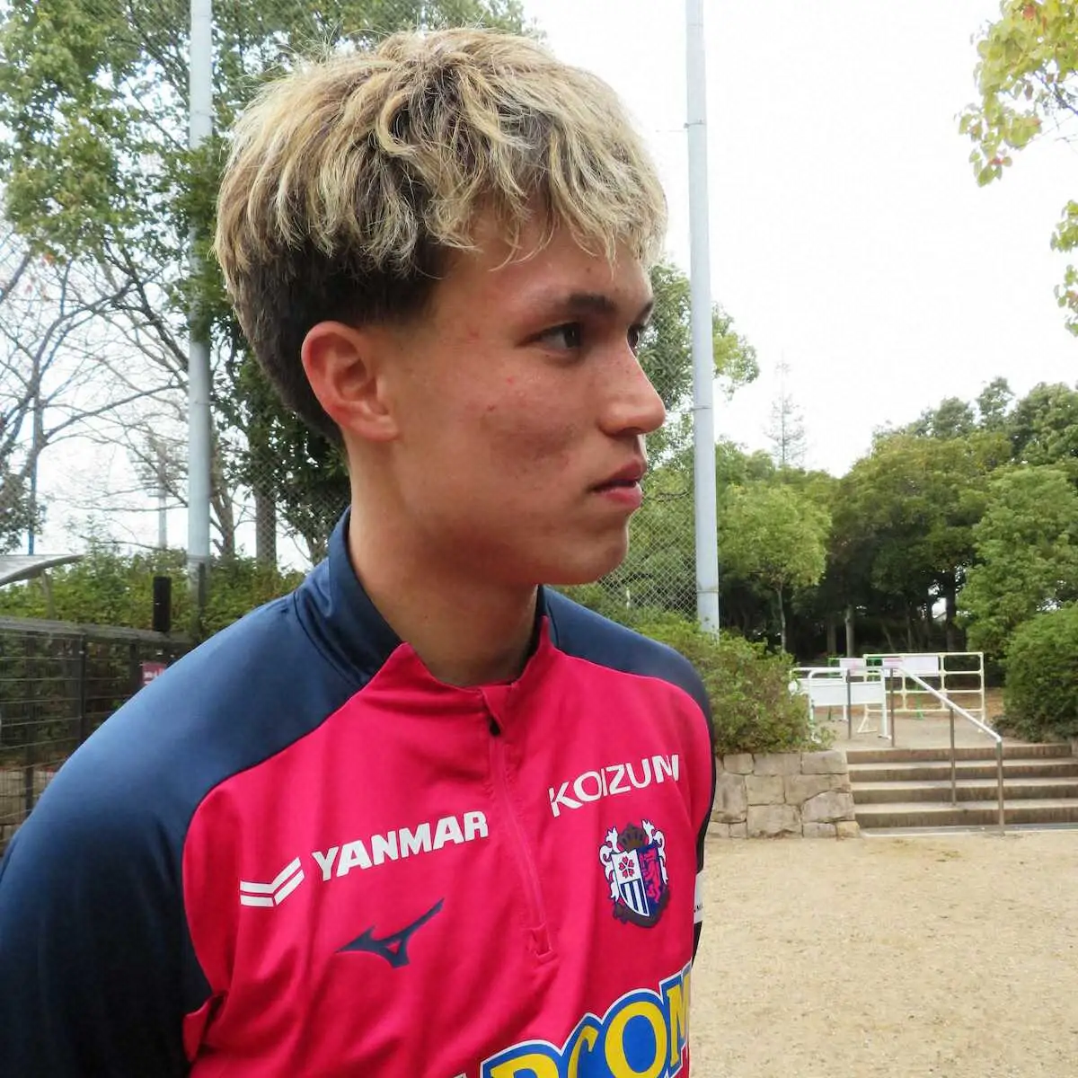 【画像・写真】C大阪・高橋仁胡がU―20代表スペイン遠征に　故郷で「家族や友達も見に来てくれる」