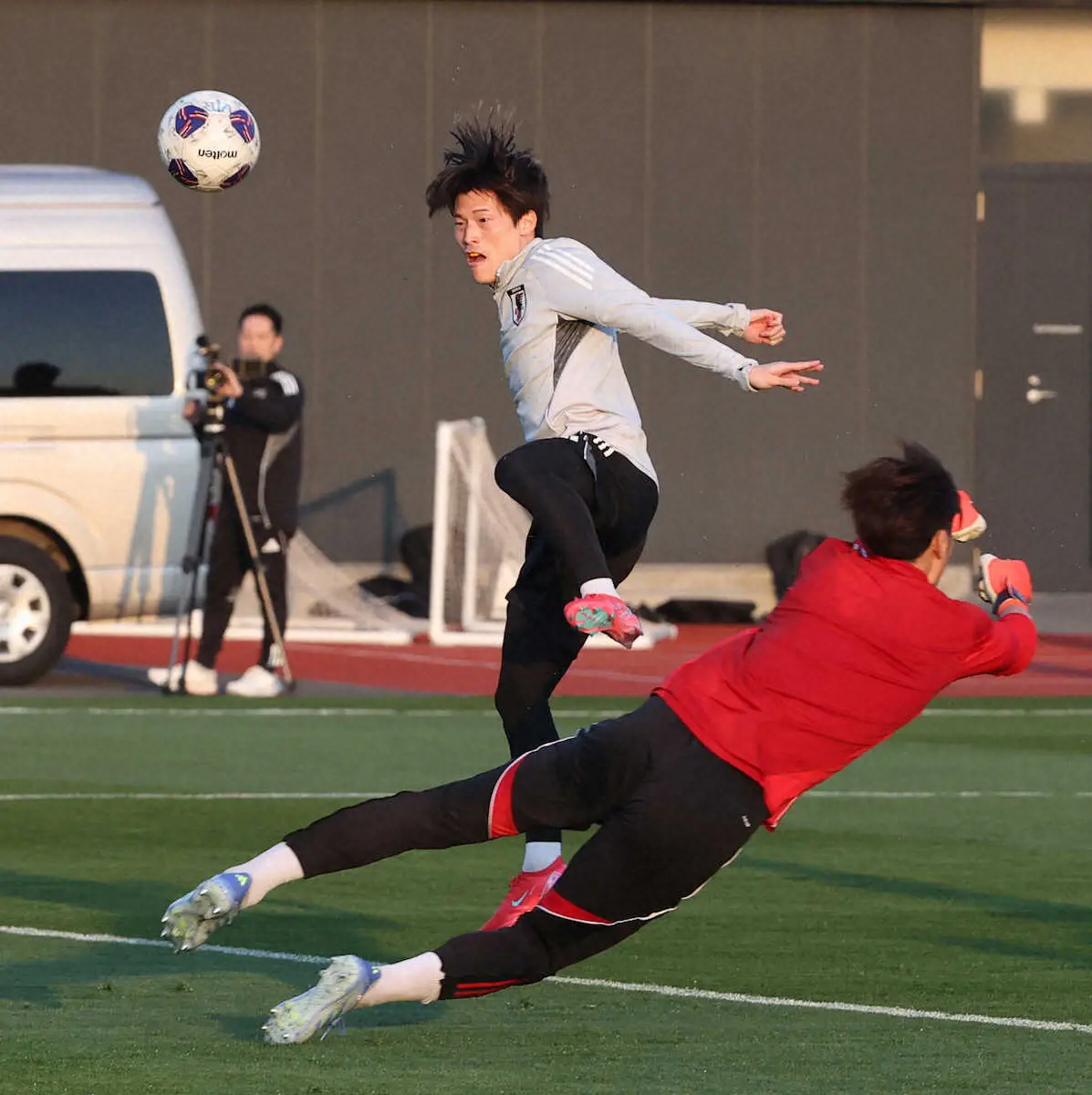 【画像・写真】バーレーン戦ベンチ外のFW古橋が得点に意欲　W杯に行くためには「FWは結果が大事」