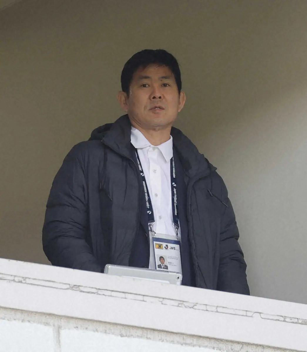 【画像・写真】E―1選手権は若手優先と森保監督　柏の熊坂には「サイズもあって楽しみ」と評価