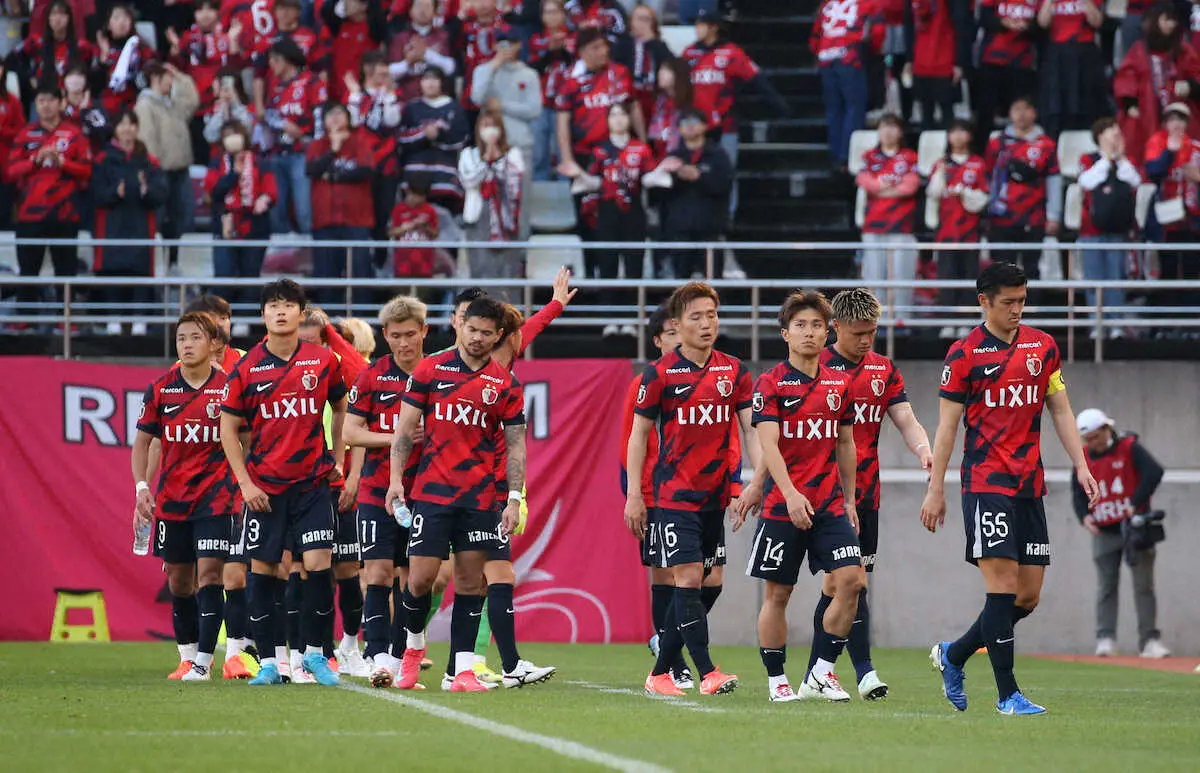 【画像・写真】鹿島が今季初の連敗で首位陥落　ホーム不敗記録も27試合でストップ