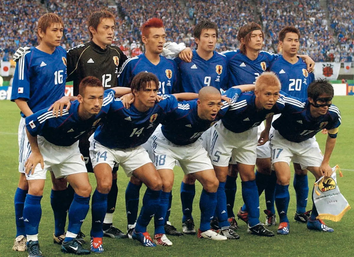 【画像・写真】02年W杯日韓大会、決勝トーナメント1回戦トルコ戦で先発出場した日本代表イレブン