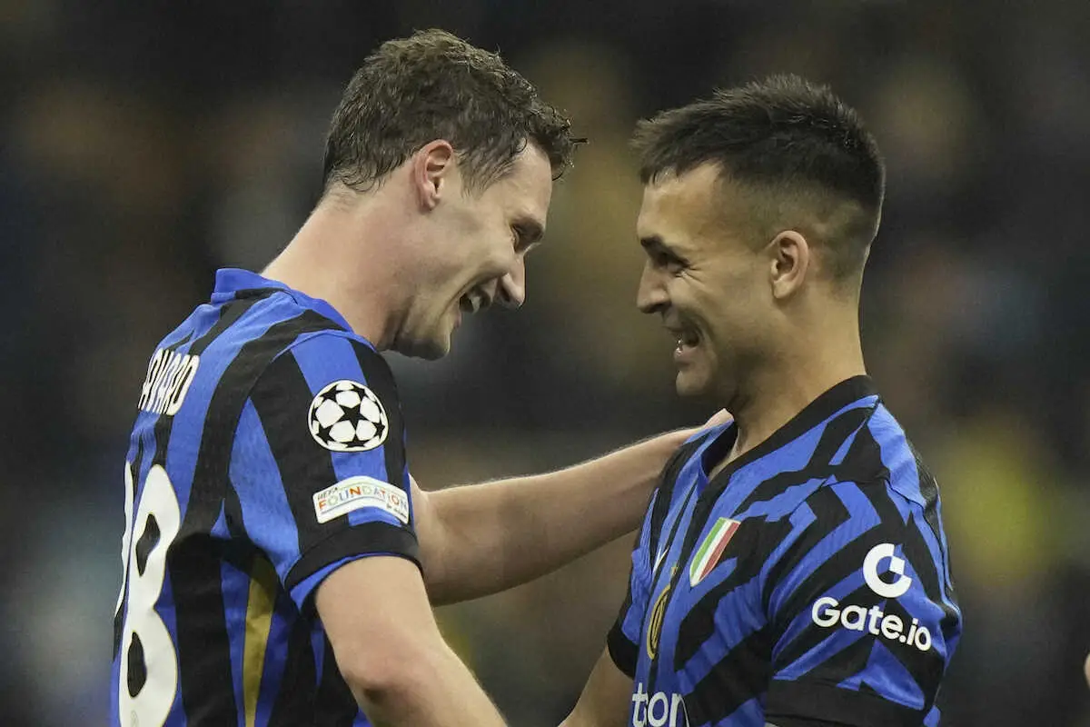 【画像・写真】【欧州CL】インテル2季ぶり4強！パバール移籍後初ゴールは古巣に“恩返し弾”「いろいろな感情が…」