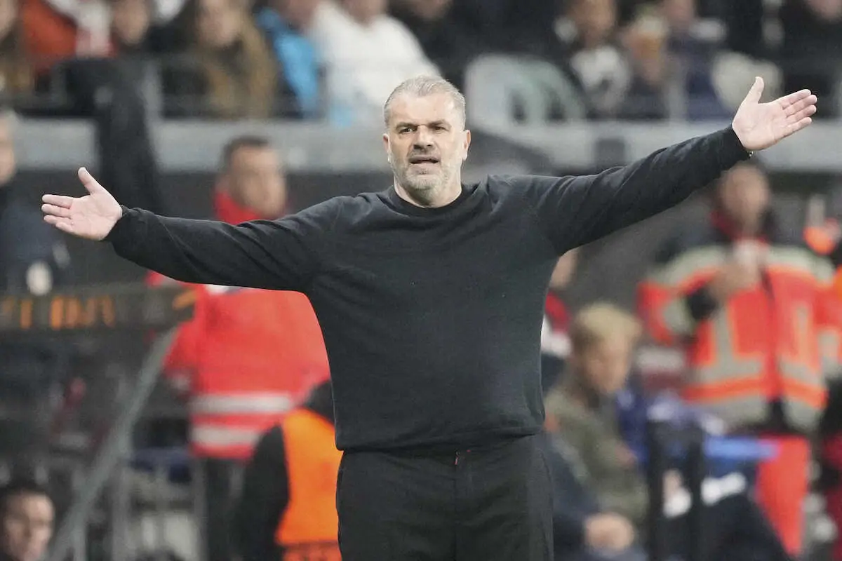 【画像・写真】トットナムのポステコグルー監督（AP）