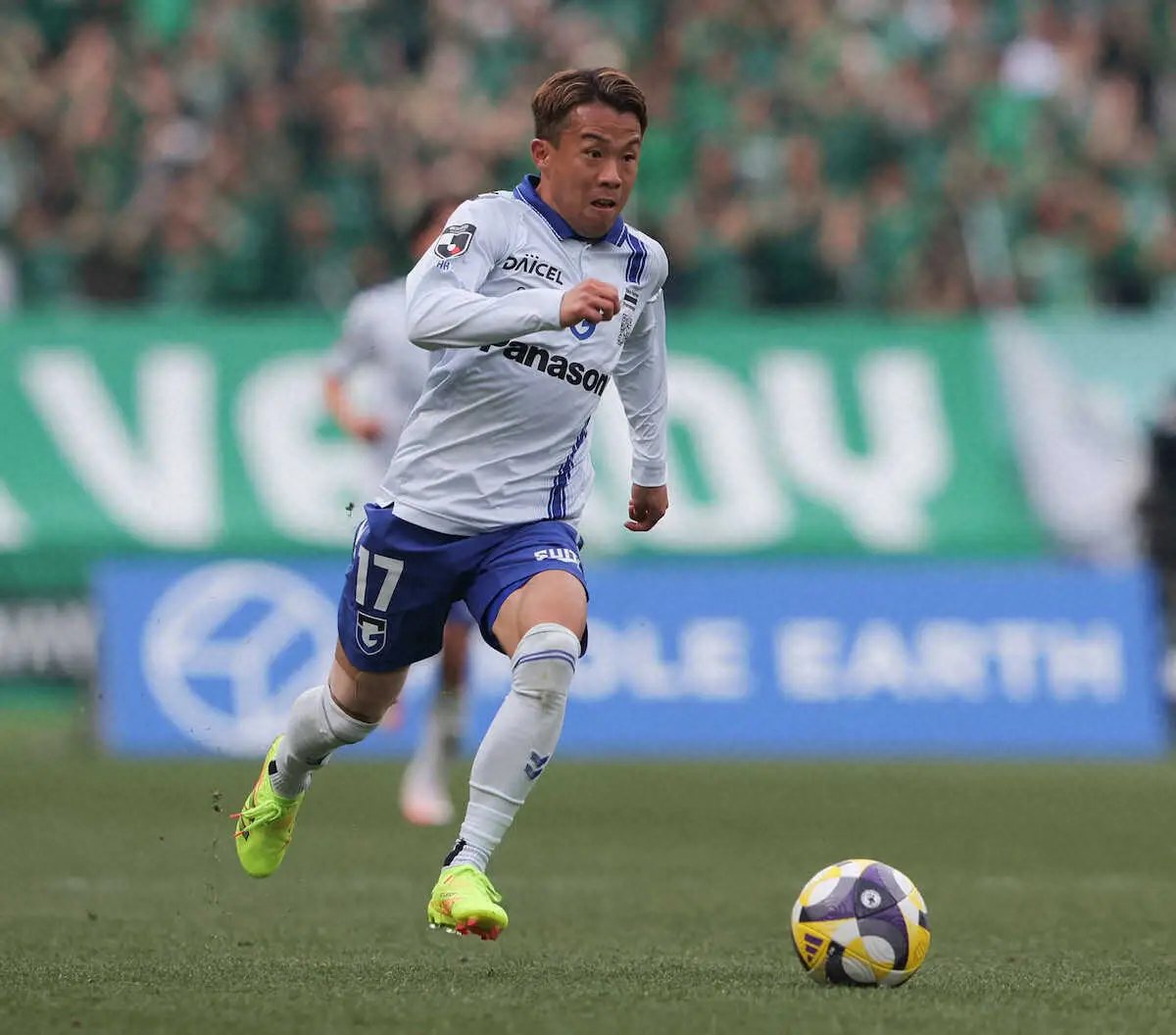 【画像・写真】アウェー通算800点まで「2」…G大阪MF山下諒也「燃えやすいスタジアム」古巣凱旋にメラメラ