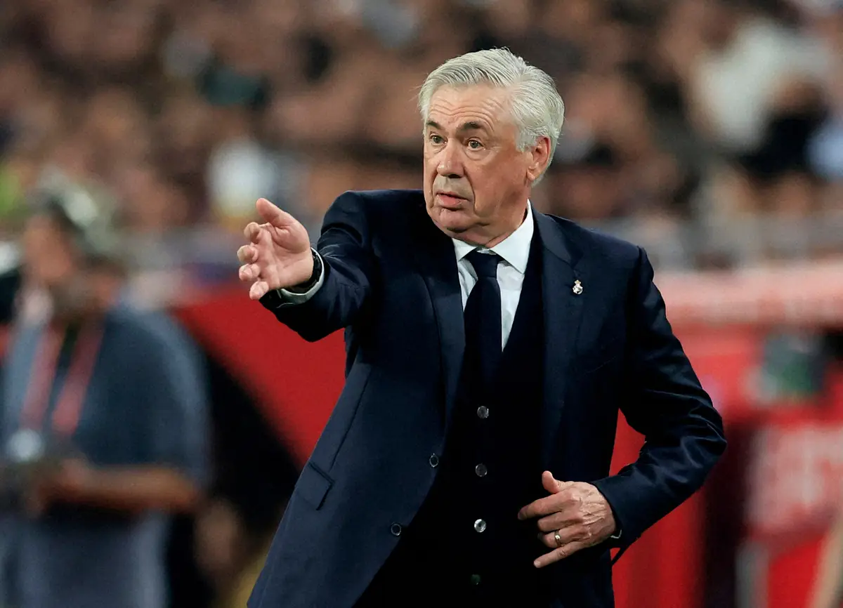 【画像・写真】Rマドリードのアンチェロッティ監督（ロイター）