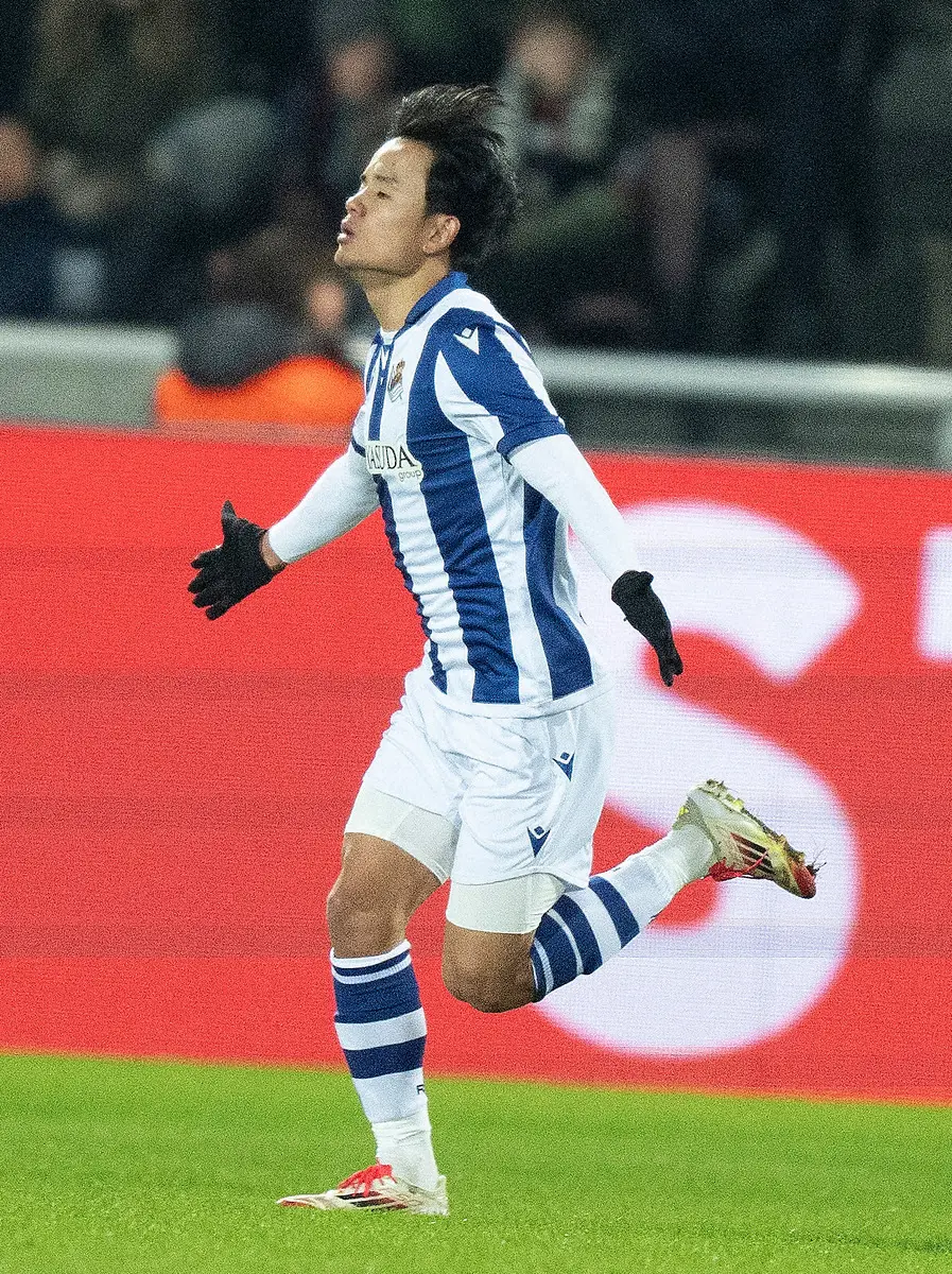 【画像・写真】Rソシエダードの久保（AP）