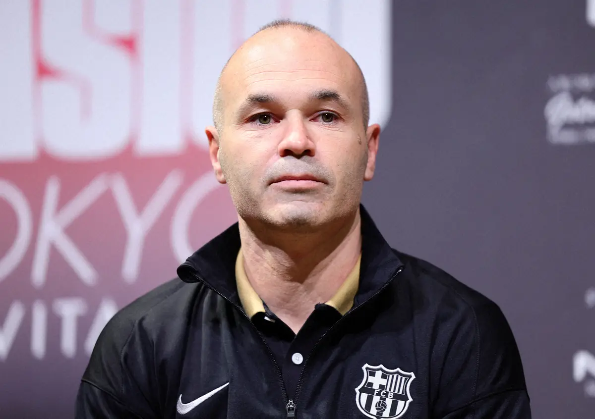 【画像・写真】元スペイン代表のイニエスタ氏