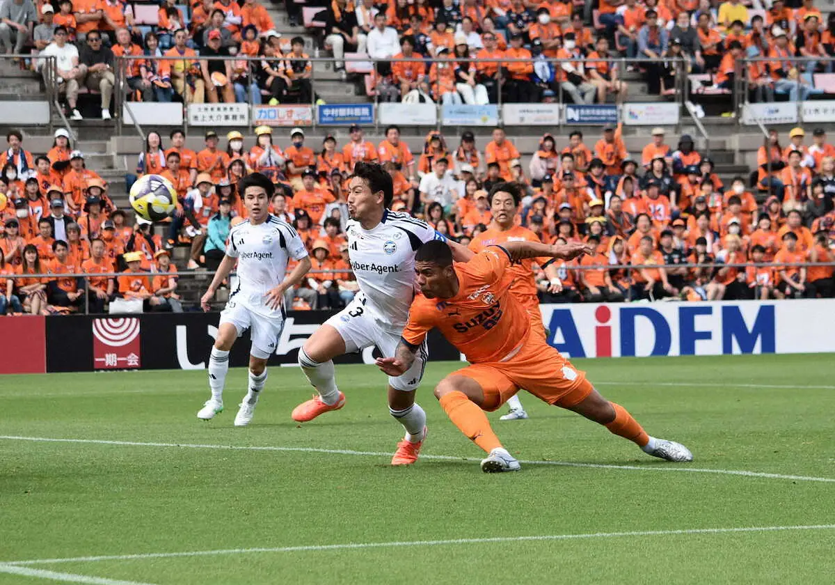 【画像・写真】清水　“ブラジルデー”にFWタンキが今季初得点「もっと取れるように頑張りたい」