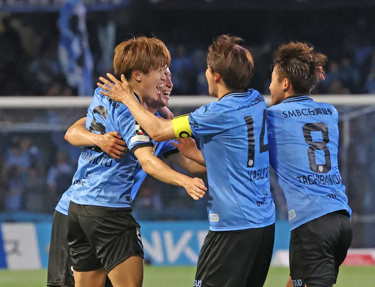 【画像・写真】川崎Fが珍オウンゴールで勝ち越し　J1では7試合ぶりの勝利
