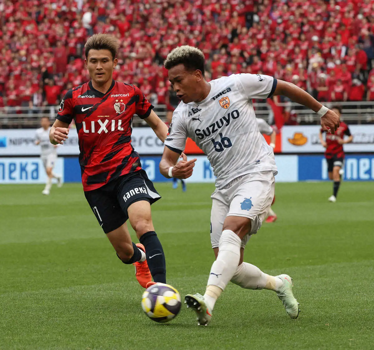 【画像・写真】清水　アウェーで鹿島に惜敗…開始早々の失点響く　後半の反撃も実らず