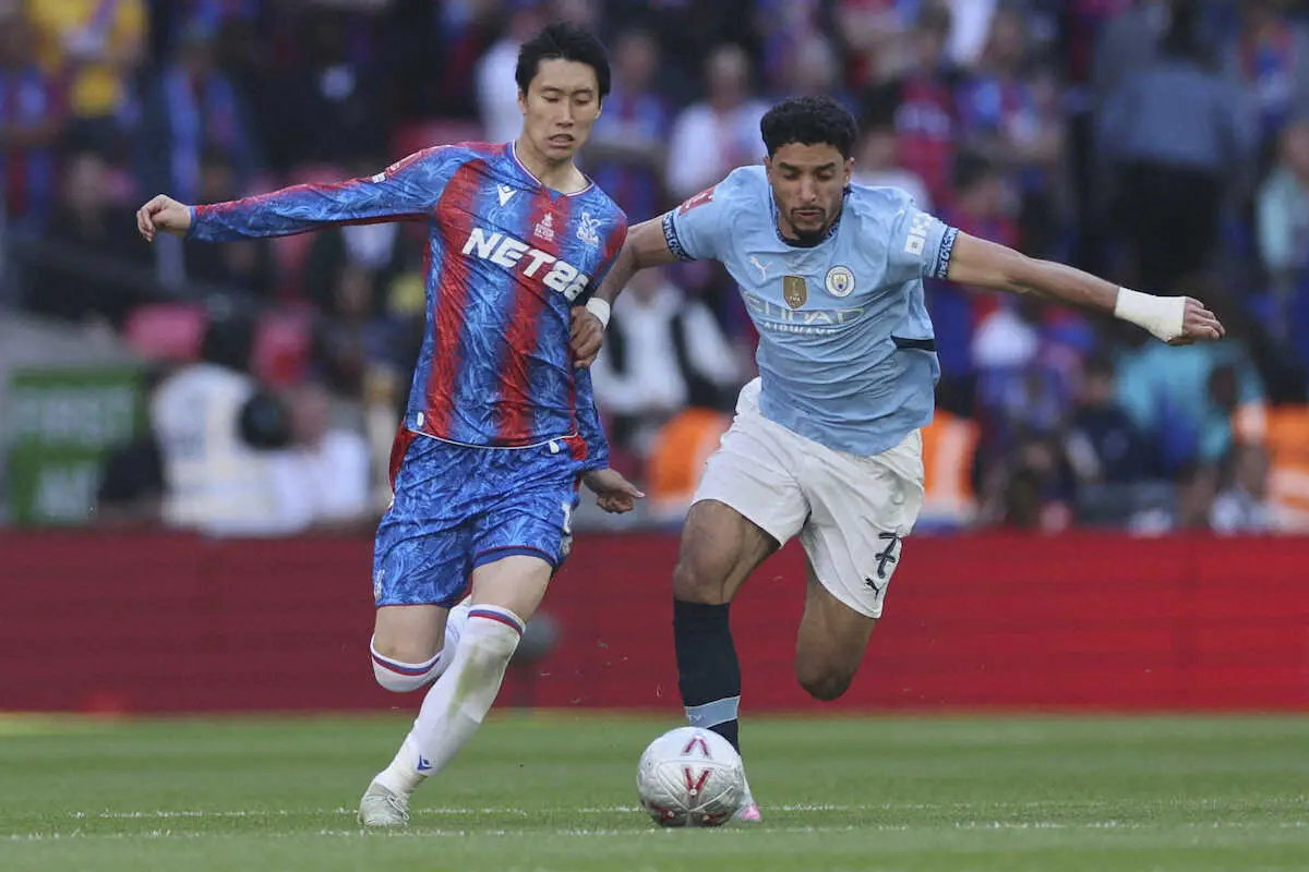 【画像・写真】クリスタルパレス鎌田が日本選手初のFA杯決勝出場で優勝　「1番最初というのは多くの人の記憶に残る」