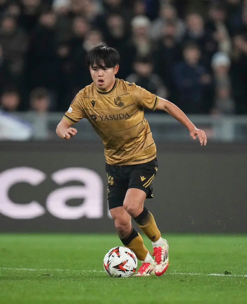 【画像・写真】Rソシエダードの久保(AP)