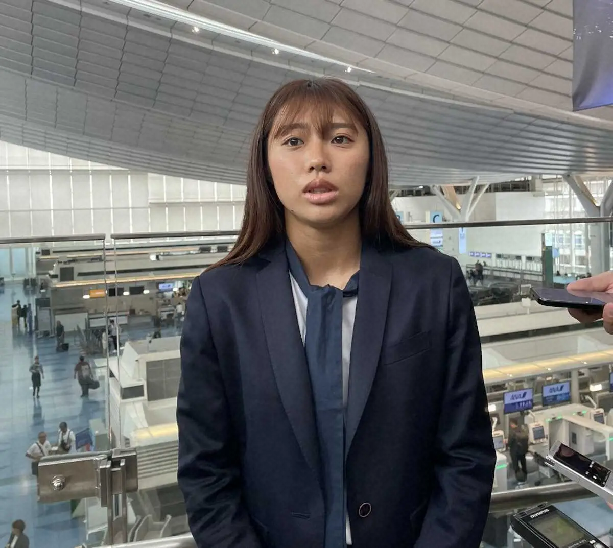 【画像・写真】なでしこJ初招集の山本柚月「今がチャンス」　ブラジル遠征へ抱負「アピールしたい」