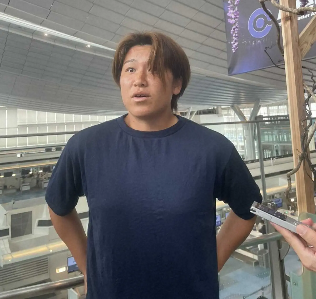 【画像・写真】なでしこJ高橋はな、W杯開催地ブラジル遠征で「いろんなものを吸収したい」　DF＆FW両立にも意欲