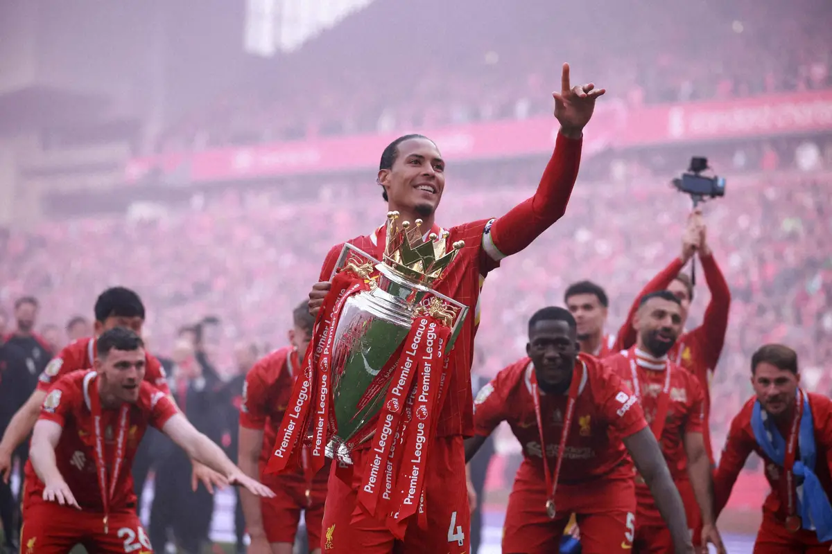 【画像・写真】リバプールの主将DFファンダイク（ロイター）