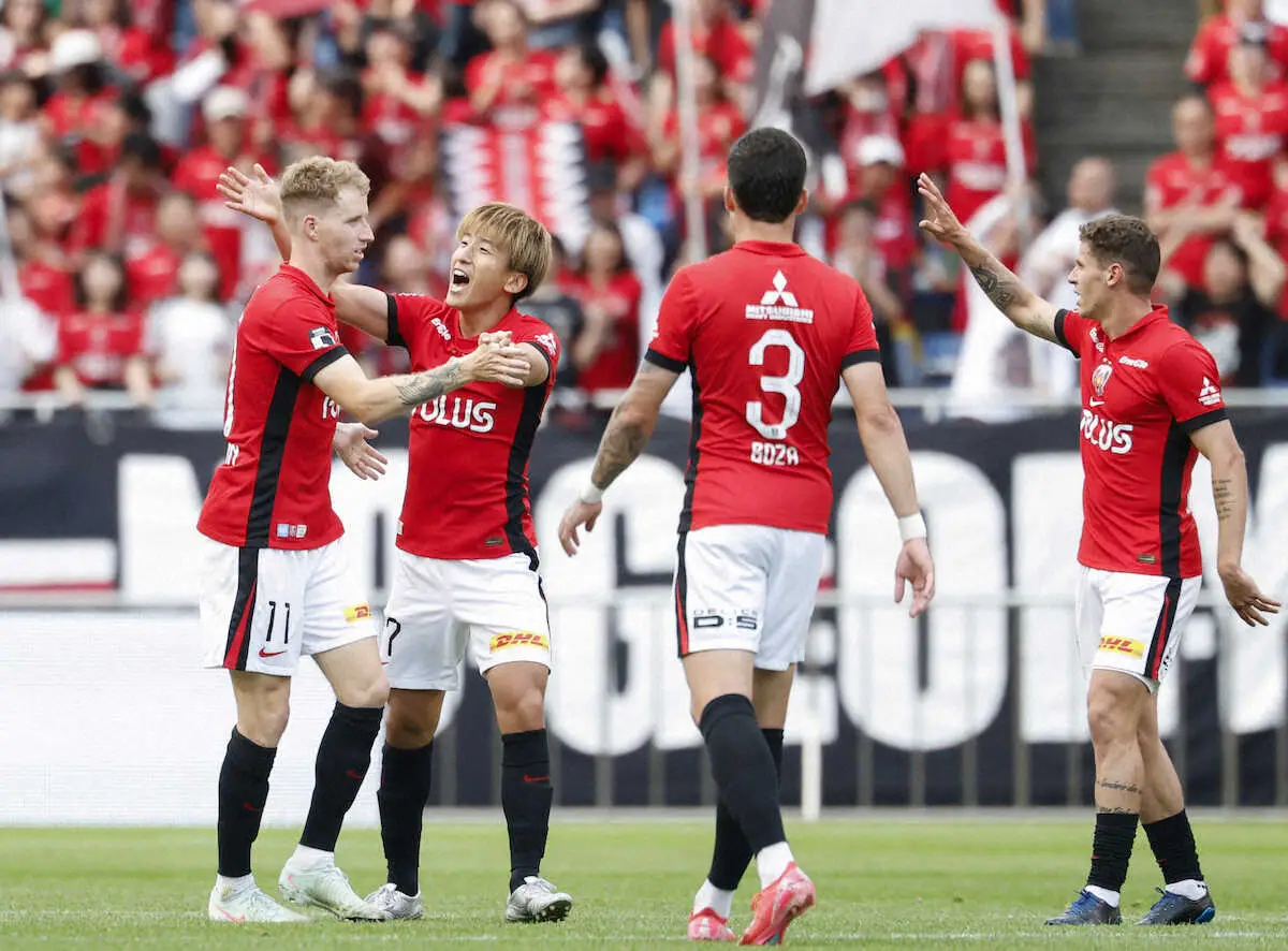 【画像・写真】浦和が4試合ぶりの白星でクラブW杯に弾み　グスタフソンの2発で横浜FCを逆転