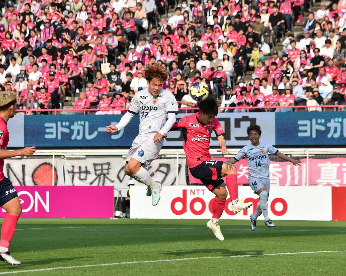 【画像・写真】清水　高卒2年目FW郡司がJ1デビュー戦で初得点　「どんどん結果を残していきたい」