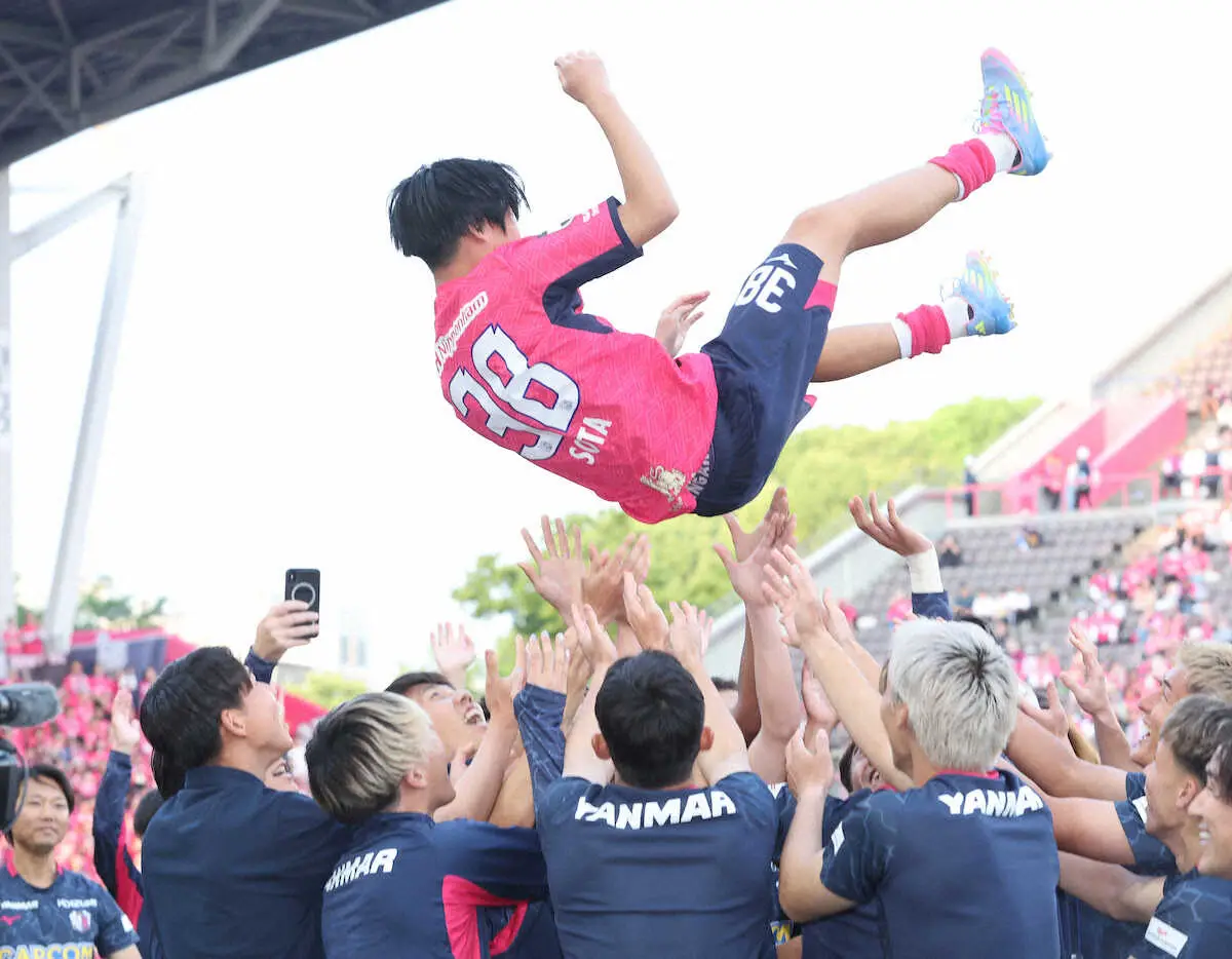 【画像・写真】C大阪FW北野颯太が選曲した「終わりなき旅」…香川真司は「やめろと言ったんだけど」