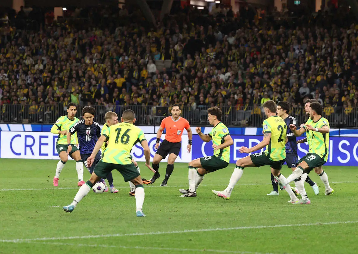 【画像・写真】森保ジャパン　16年ぶりに豪州に敗れる…W杯予選初黒星、敵地で0－1　新戦力起用もゴール遠く