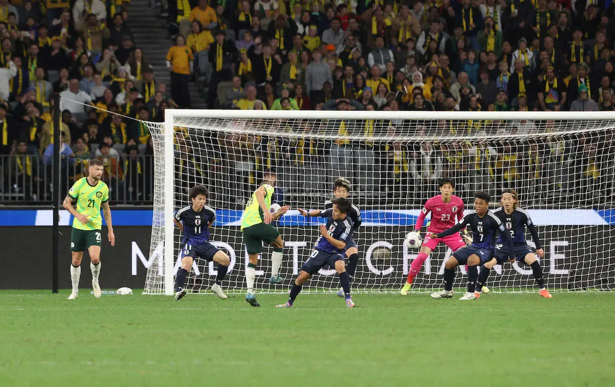 【画像・写真】森保ジャパン　底上げへ最終予選9人初先発も「経験足りなかった」　16年ぶりオーストラリアに敗れる