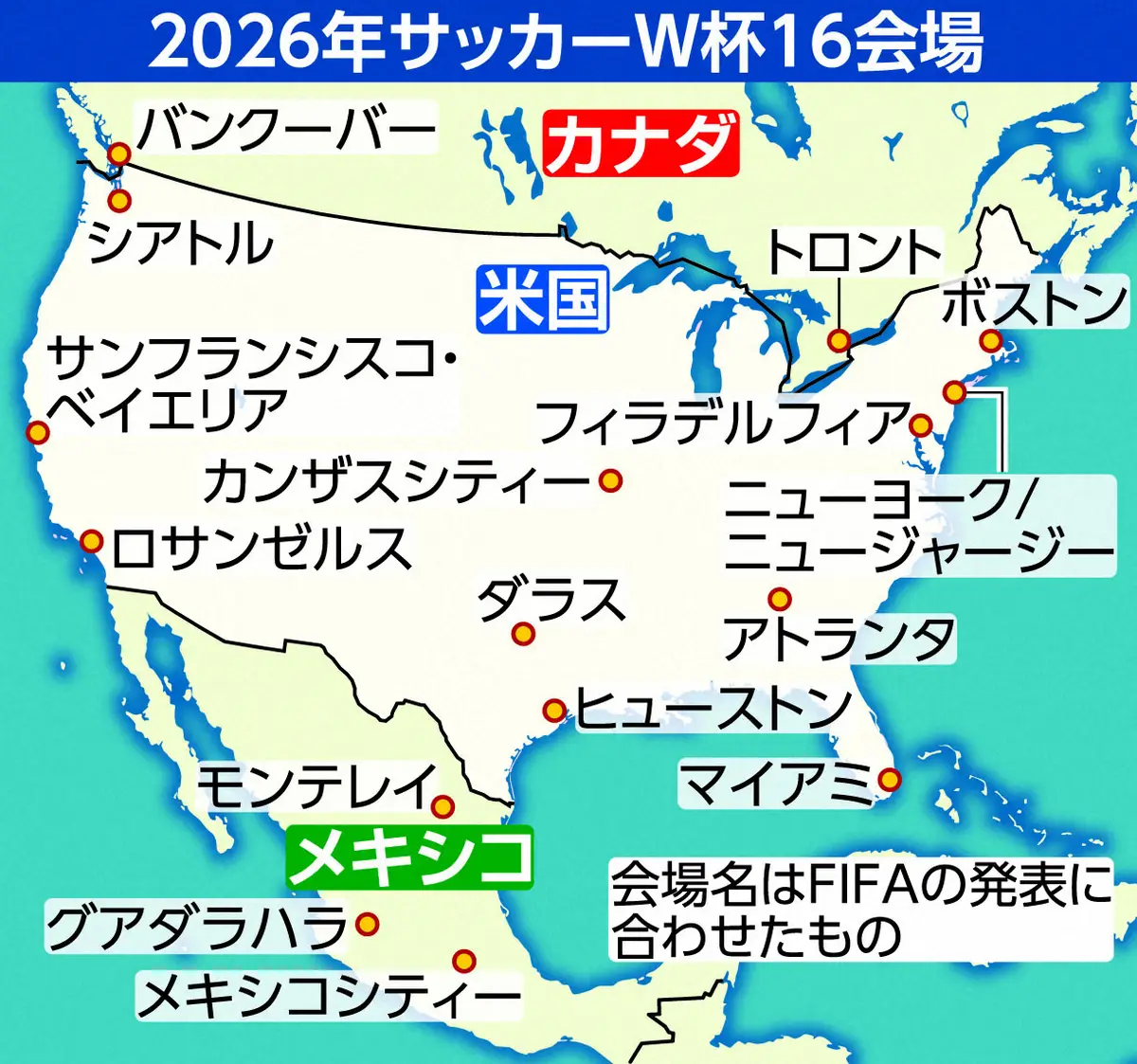 【画像・写真】森保ジャパン　26年W杯開催都市やベースキャンプ候補地を視察中　昨年から既に開始
