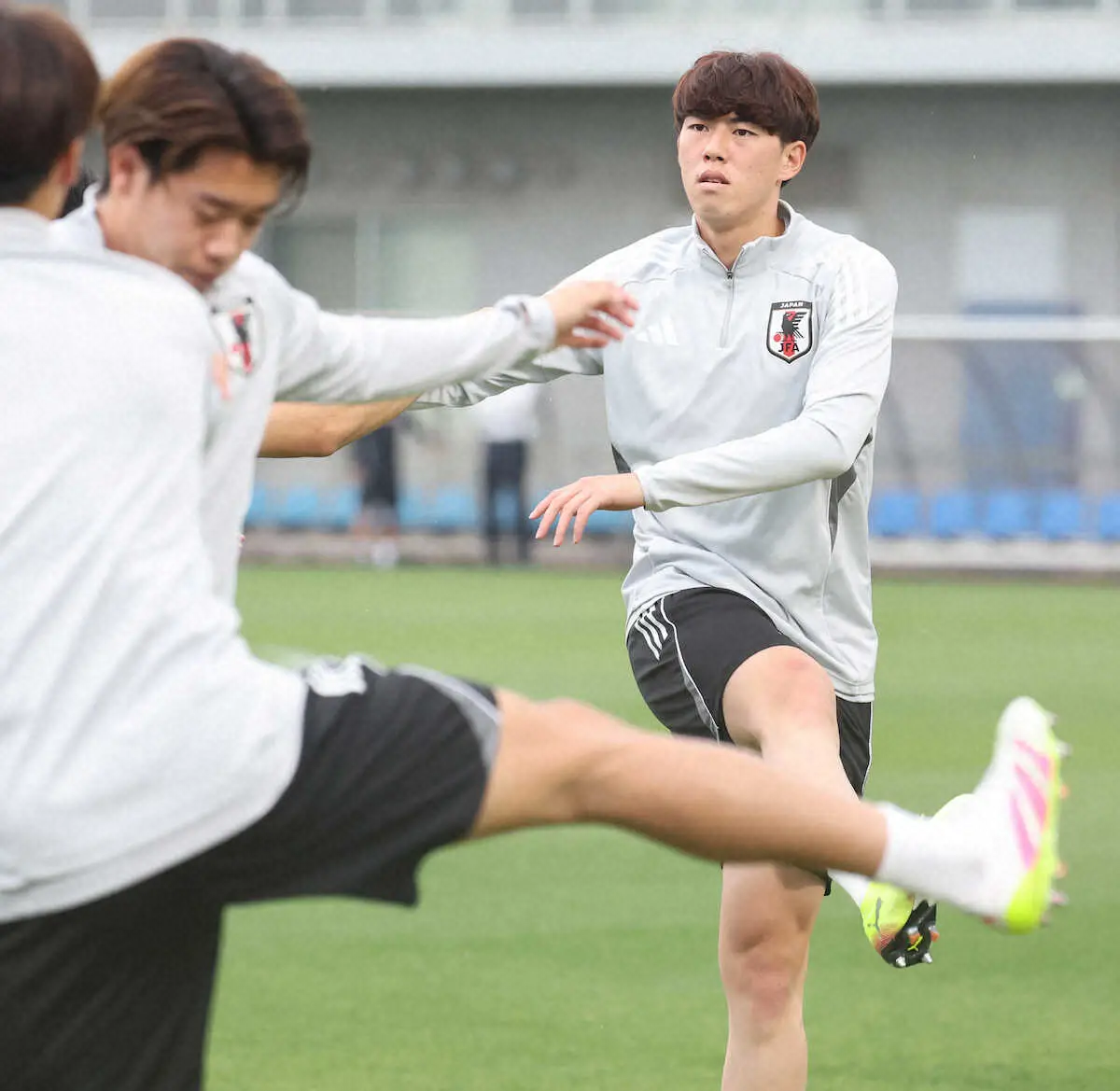 【画像・写真】日本代表の熊坂が8日の練習で負傷して病院に直行　インドネシア戦の出場は不透明に