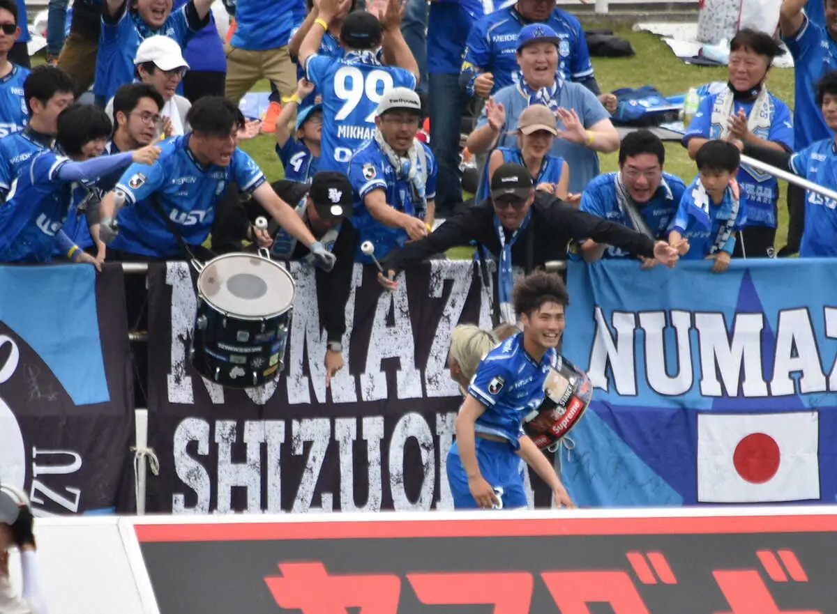 【画像・写真】沼津　新加入FW白輪地がプロ初ゴール「今後の自信になる」J3通算100勝も達成