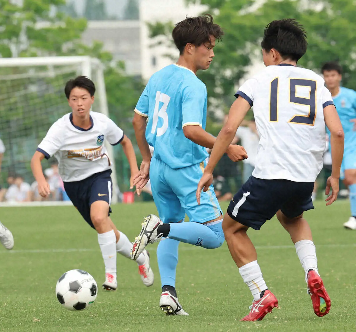 【画像・写真】阪南大高　杉山が決勝ゴール　4度目のインターハイ大阪王者が見据える視線の先