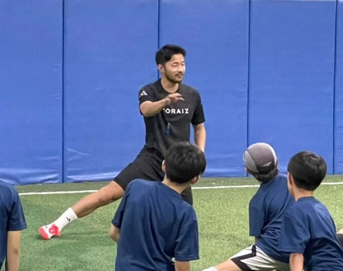 【画像・写真】サウサンプトン菅原、サッカー×英語イベント実施　海外挑戦の経験語る「最初の2～3年はまったく話せず」