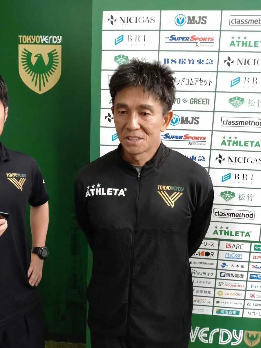 【画像・写真】東京V城福監督、15日柏戦でクラブ最多121試合目の指揮「周囲に感謝したい…なおさら勝ちたい」