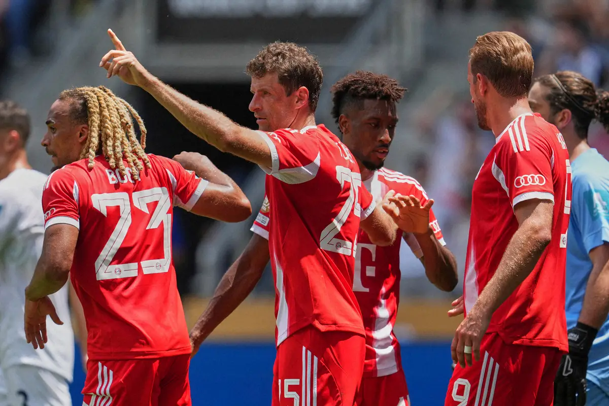 【画像・写真】＜クラブW杯＞オークランドC戦の前半、ゴールを決めたBミュンヘンのFWミュラー（AP）