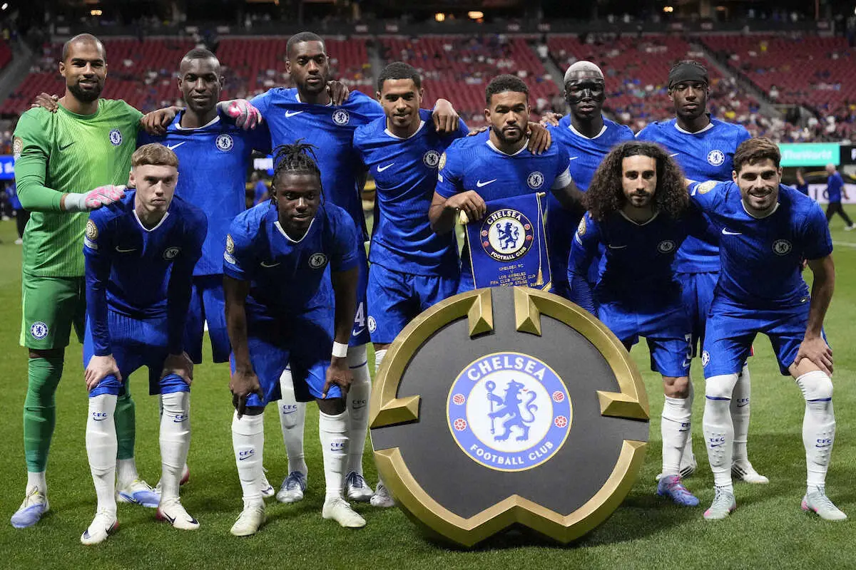 【画像・写真】ロサンゼルスFC戦に先発出場したチェルシーイレブン（AP）