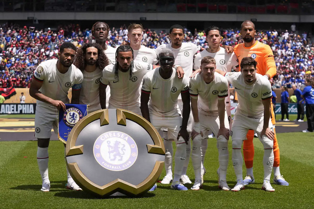 【画像・写真】フラメンゴ戦に先発出場したチェルシーイレブン（AP）