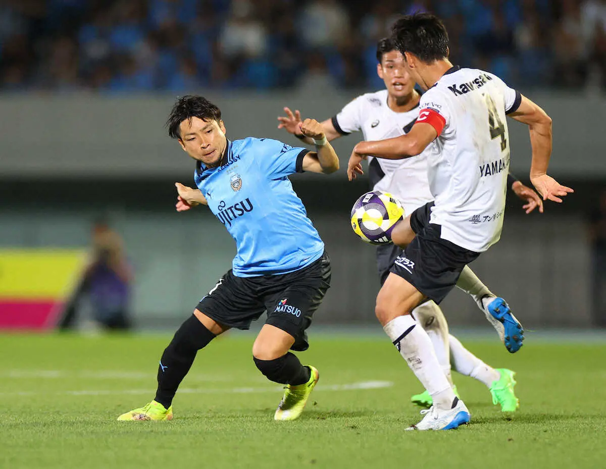 【画像・写真】川崎Fは神戸に痛恨逆転負け　川崎Fアカデミー出身の宮代に2得点許して7試合ぶりの黒星