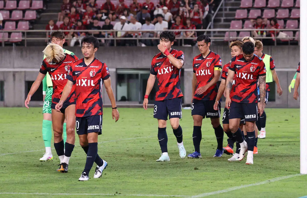 【画像・写真】鹿島　9分間で2失点…痛恨の逆転負け　鬼木監督「ゴール前の粘り強さの差が出た」