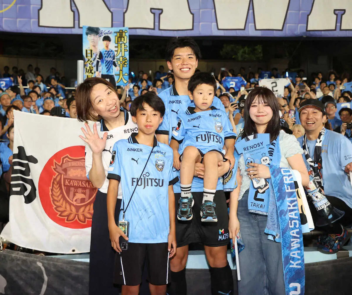 【画像・写真】川崎Fの高井が万感の等々力ラストマッチ　アカデミー時代のDF転向を「サッカー人生の分岐点」と振り返る