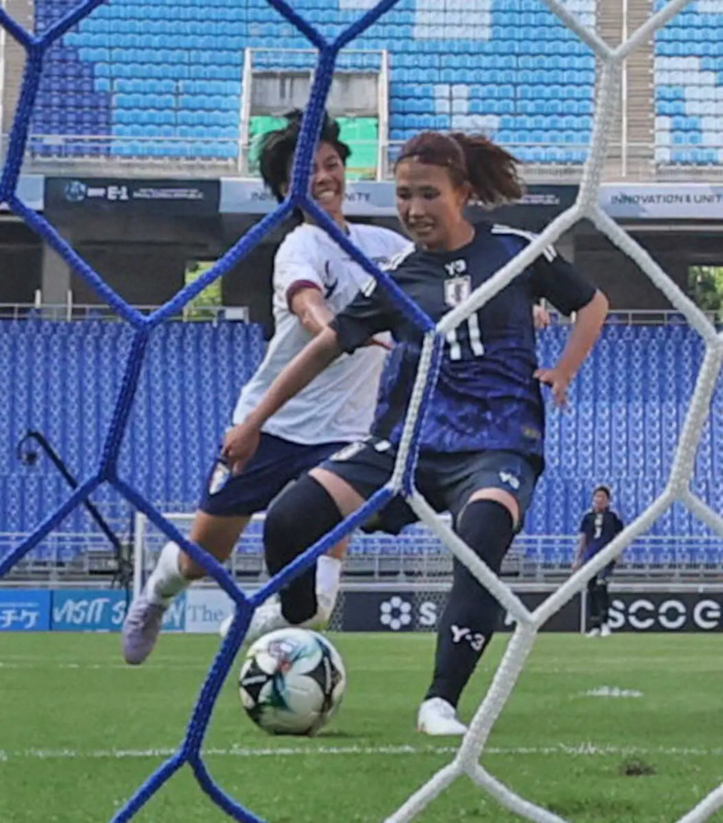 【画像・写真】なでしこMF滝川結女が初出場初得点　追加招集で巡ってきたチャンス逃さず「こぼれ球を狙っていた」